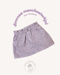 Rosa manchesterkjol - Storlek 98