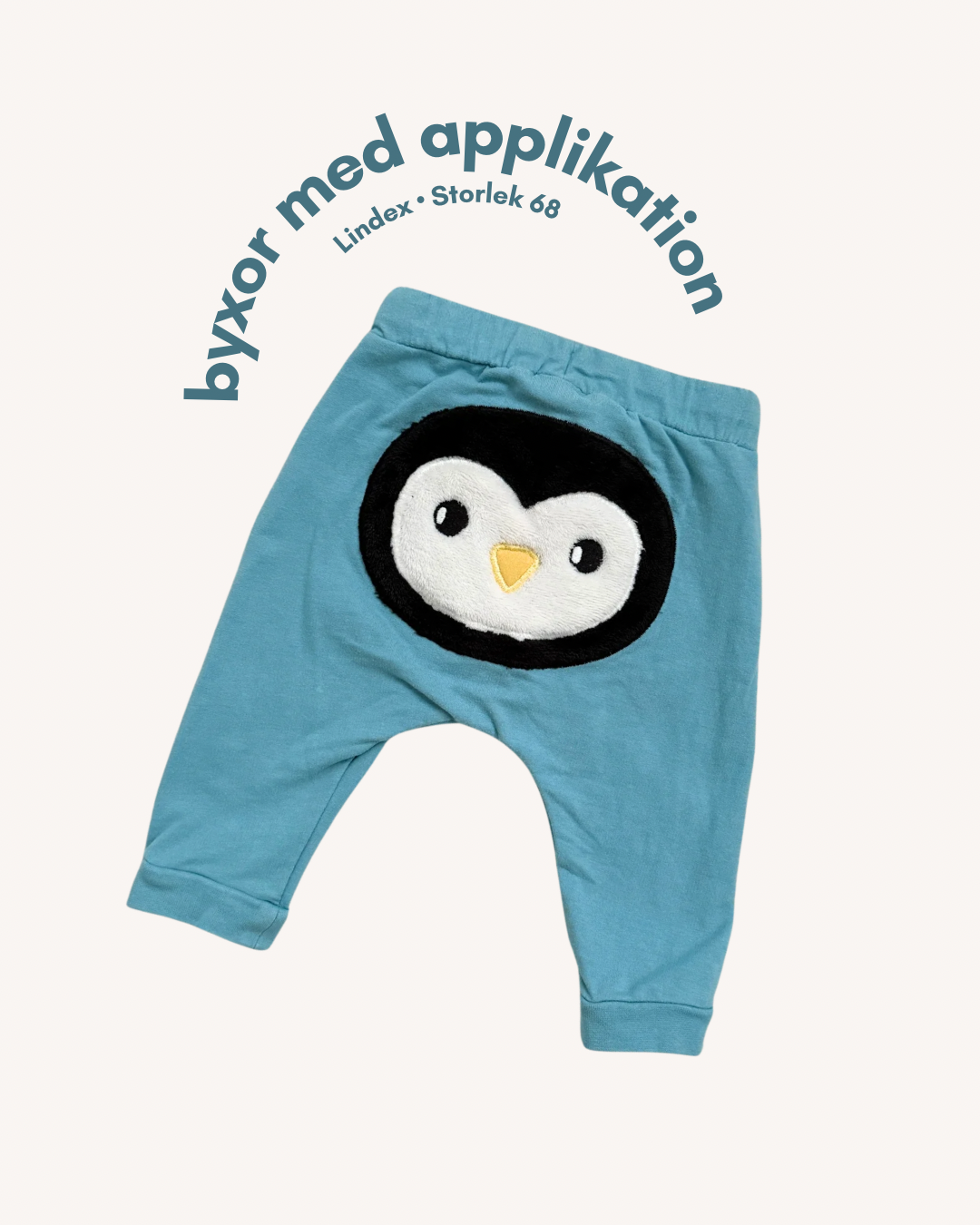 Byxor med applikation - Storlek 68